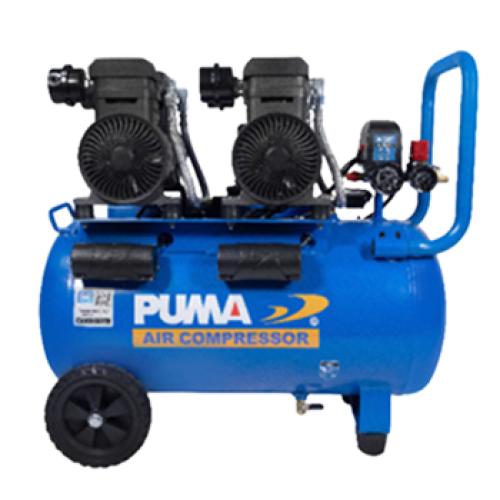 ปั๊มลมพูม่าแบบไม่ใช้น้ำมัน Force 55L 4HP [Puma Oil Free]